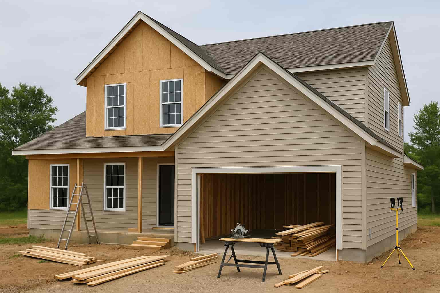Renovating an Unfinished Property